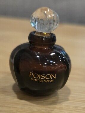 Vintage Mini Christian Dior Poison Espirit De Parfum Bottle